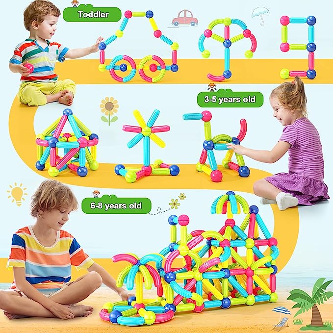 MagneticSticks - Vroegtijdig leren en ontwikkeling van kinderen