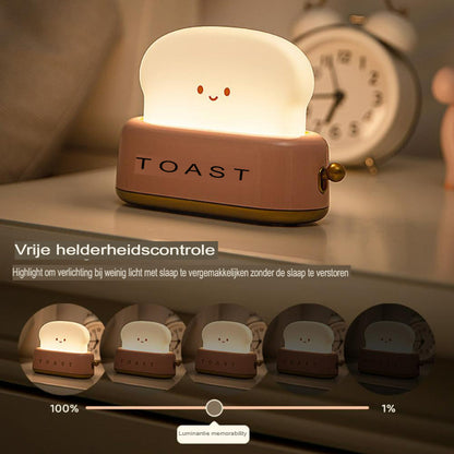 Schattige broodroosterlamp