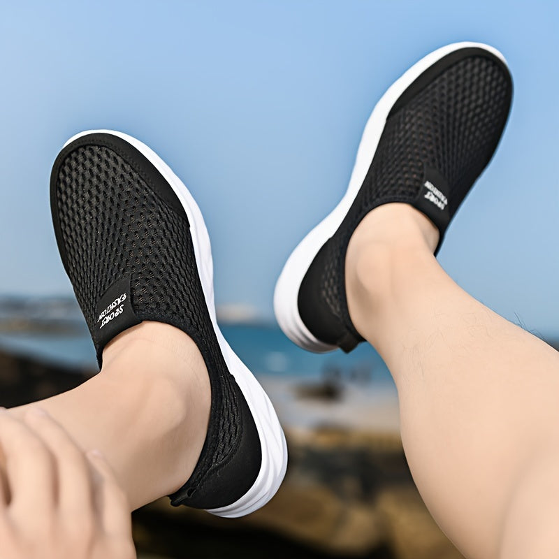Noah | Heren Casual Ademend Mesh Instapschoenen