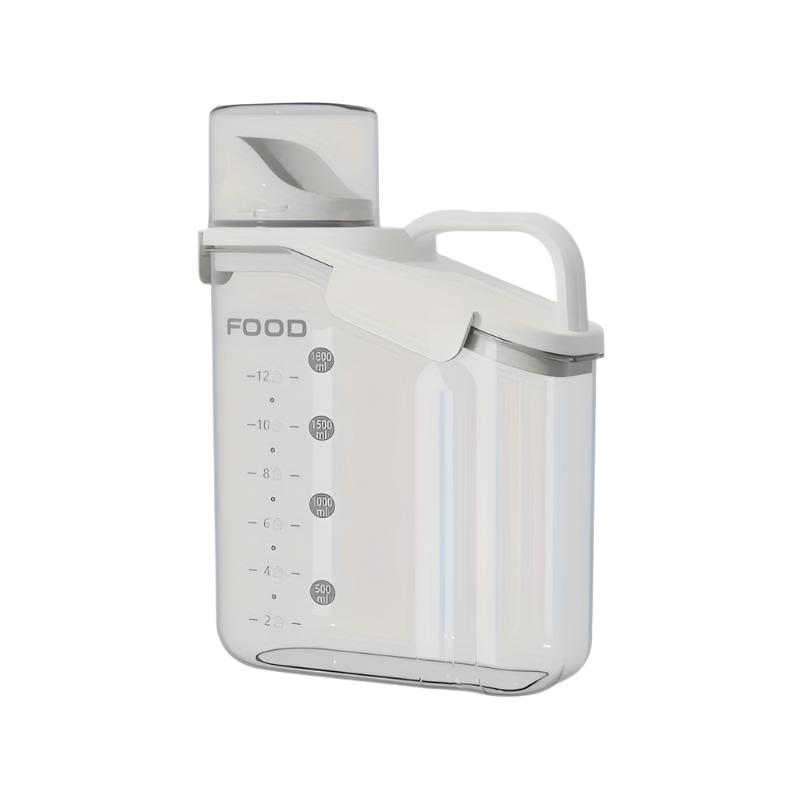 Pet Food Storage Bucket | Vochtbestendig met maatbeker voor eenvoudig voeren