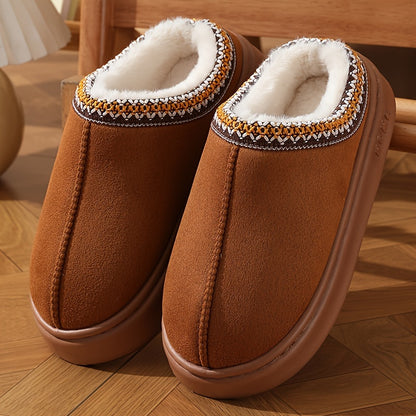 Lena | Warme pluche pantoffels voor dames – antislip en gezellig voor de winter