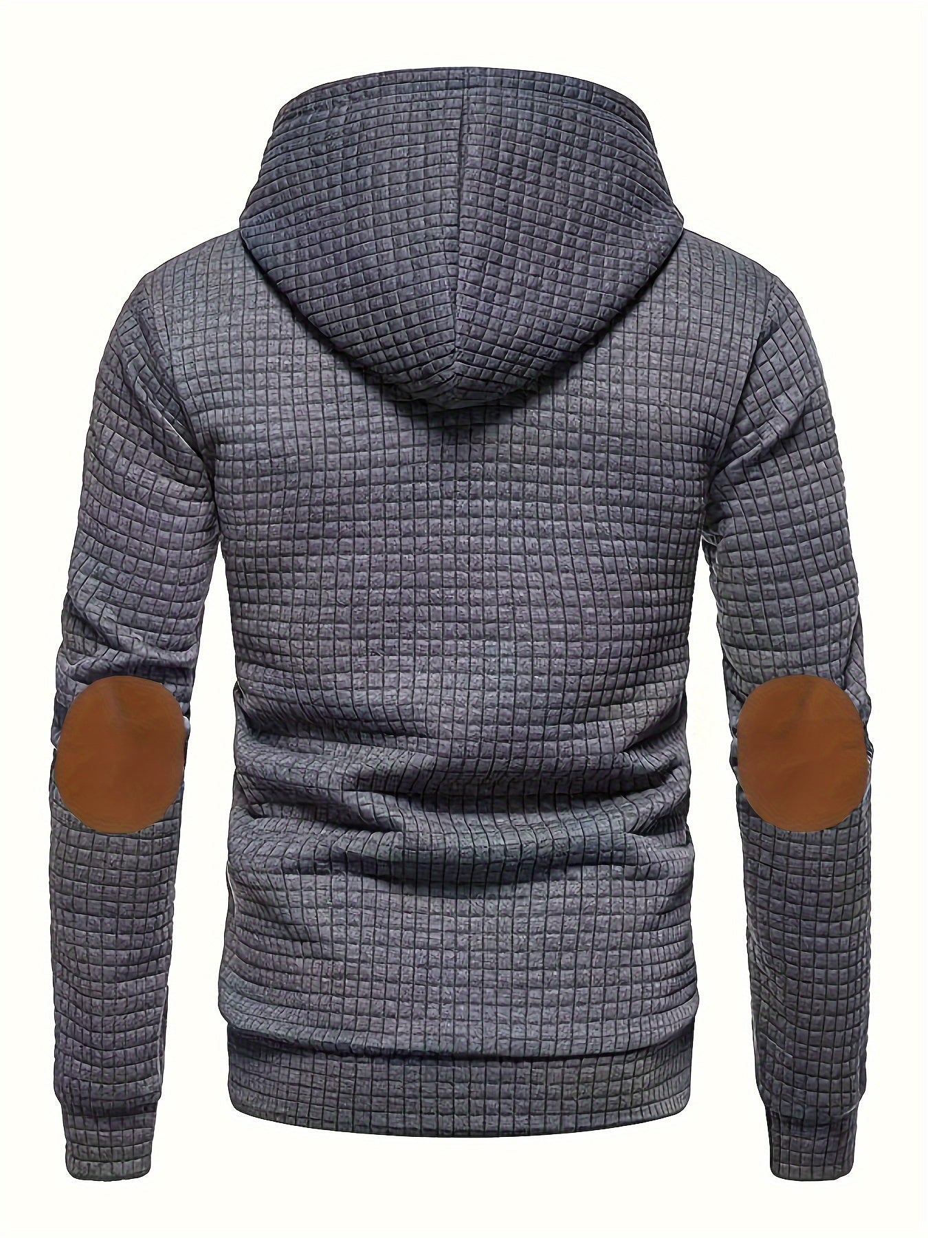 Daniel | Wafelstructuur Hoodie met Capuchon voor Herfst en Winter