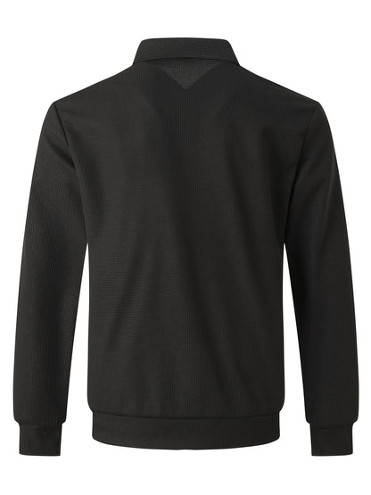 Ethan | Klassieke Track Jacket met Baseball Kraag voor Lente en Herfst