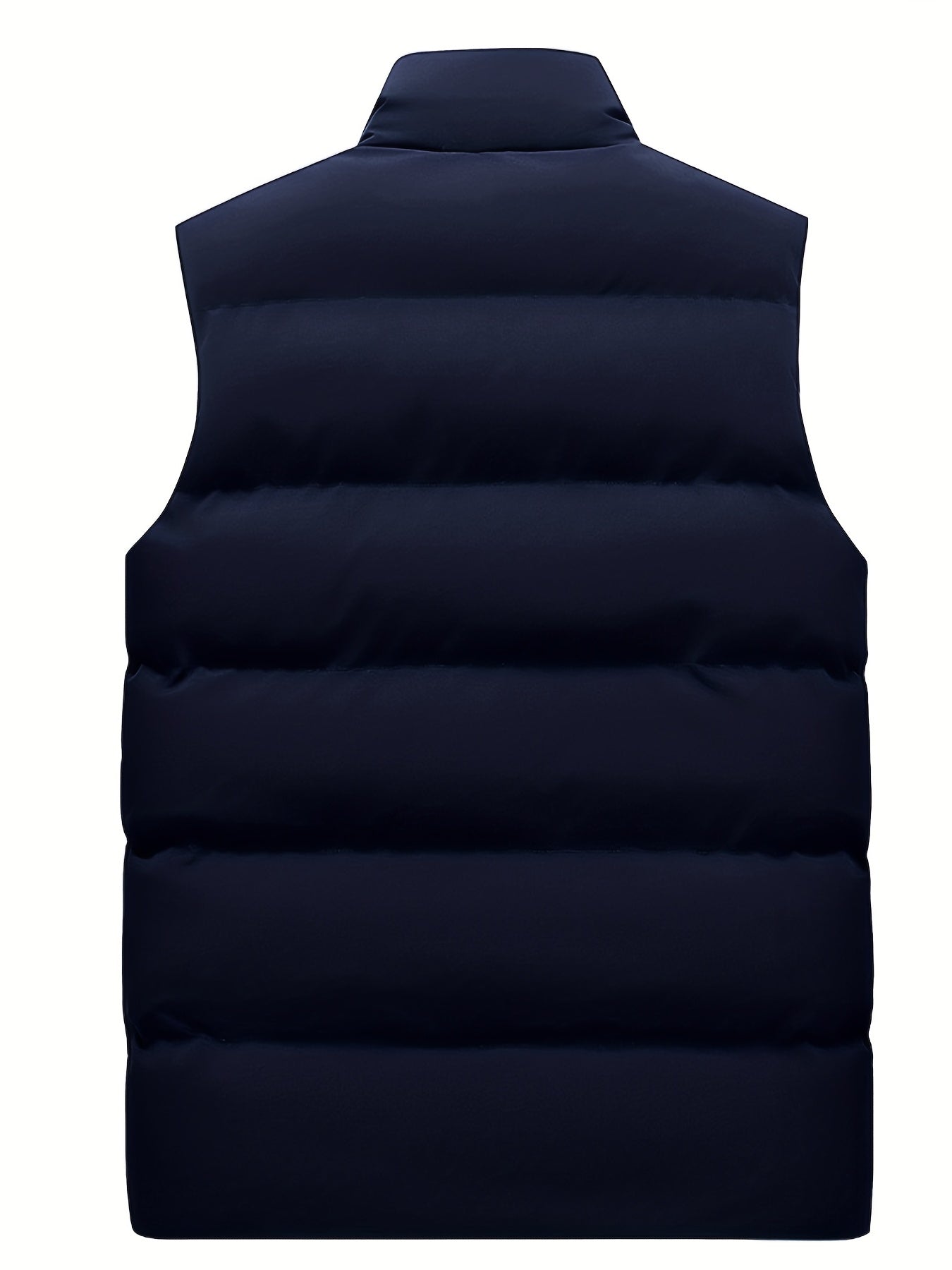 Oliver | Warm Winter Vest met Rits en Staande Kraag voor Herfst en Winter