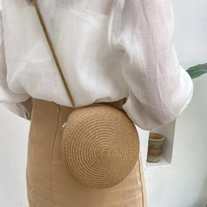 Isabella | Stijlvolle Ronde Strozak Crossbody Handtas