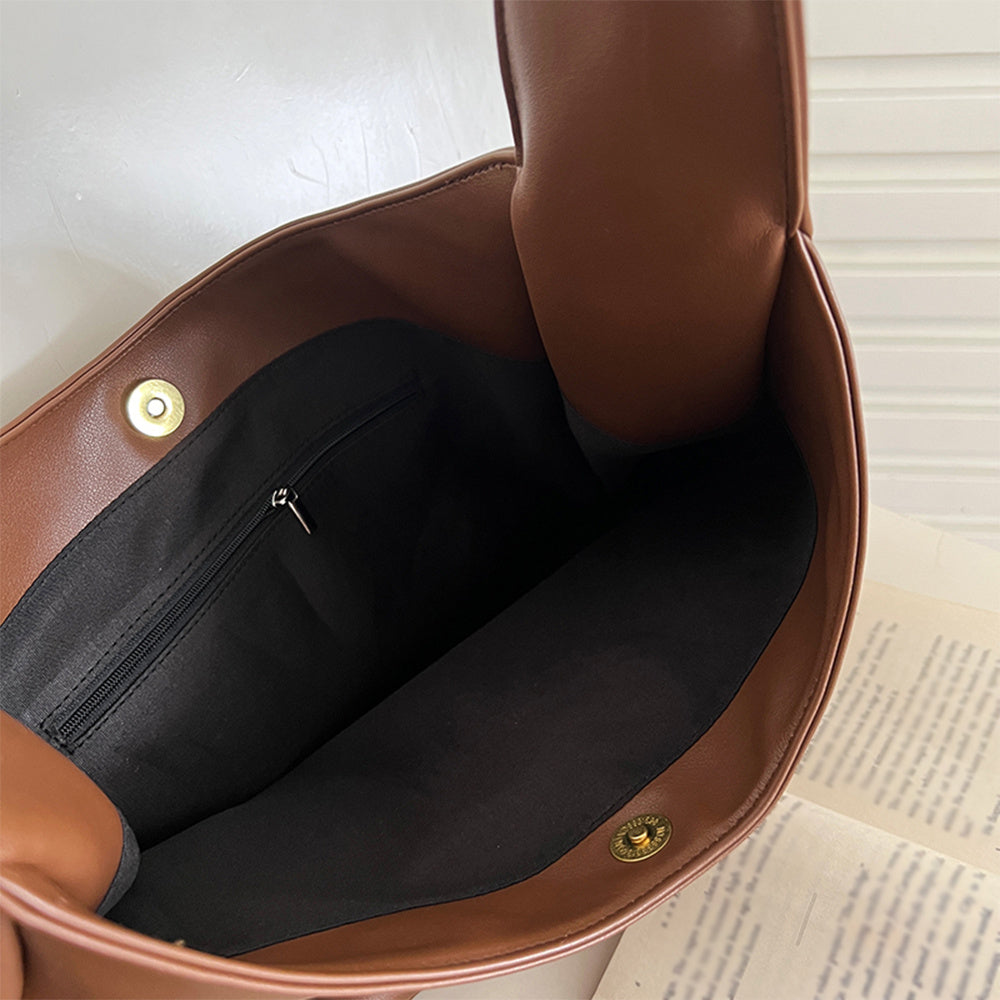 Elena | Chique Grote Hobo Tas met Veilige Sluiting