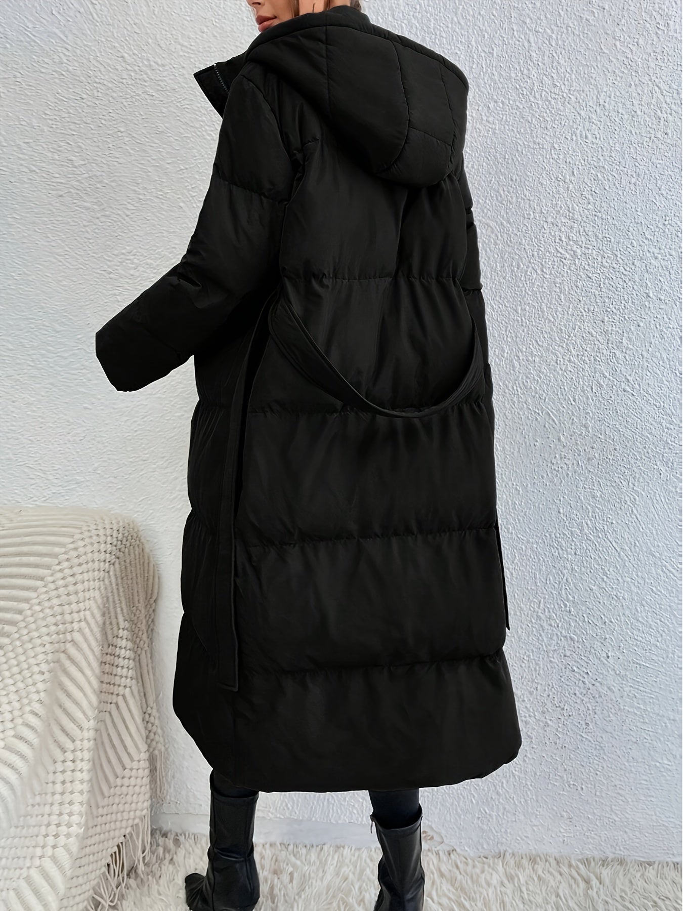 Freya | Effen Kleur Zip-Up Fluffy Jas