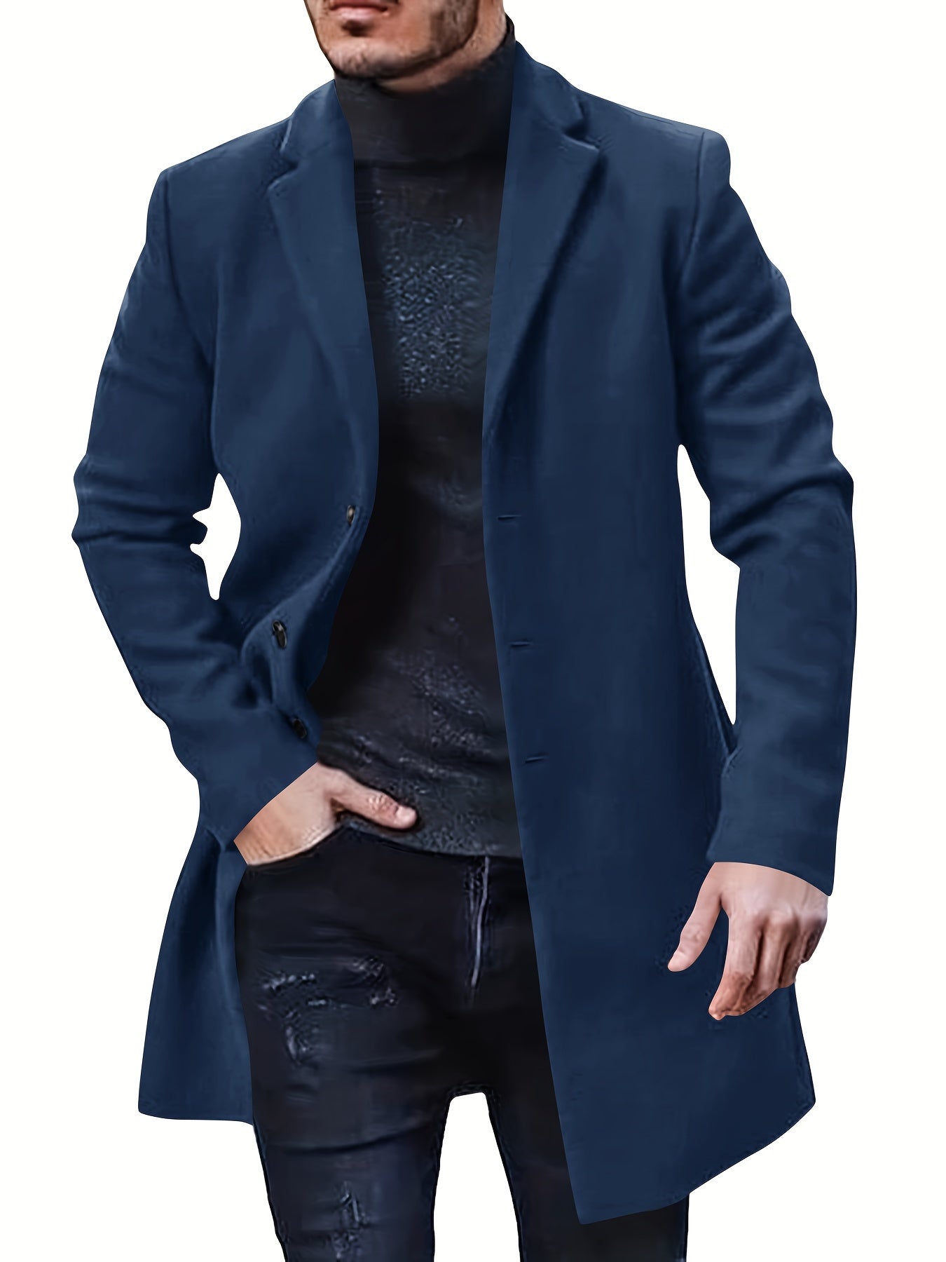 Henry | Retro Trenchcoat met Enkellaags Ontwerp voor Herfst en Winter