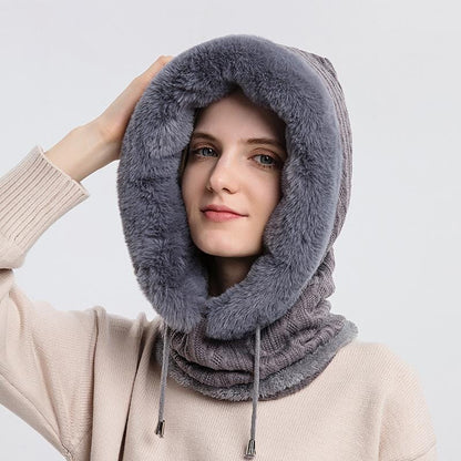 ColdProofHat - Winter gebreide capuchonset