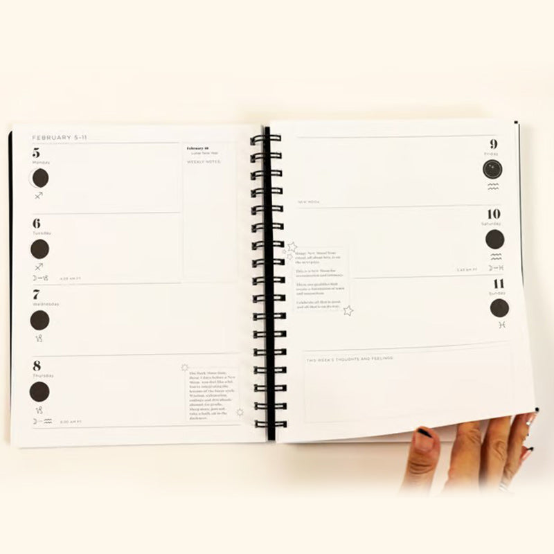 Many Moons Planner | Plan jouw 2025 volgens de maancyclus