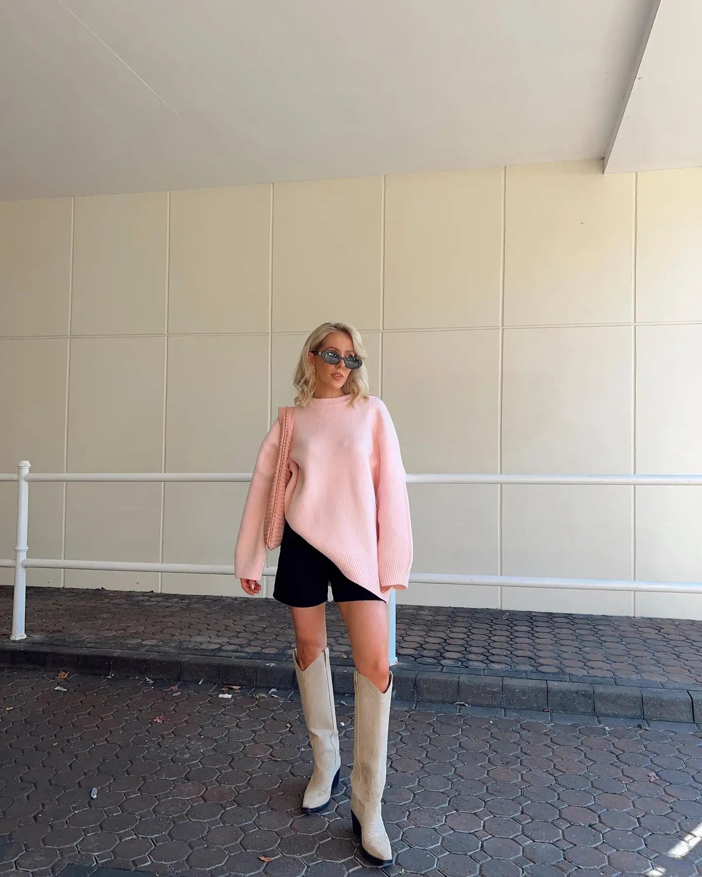 CozyChic - Dames trui met ronde hals