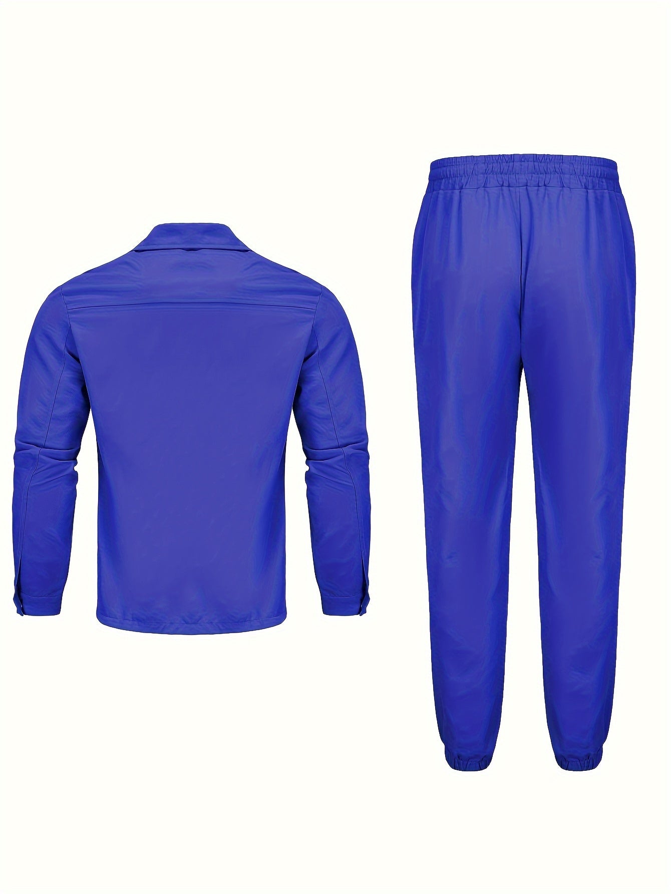 Liam | 2-Delige Outdoor Outfit met Button-Up Jacket en Drawstring Broek