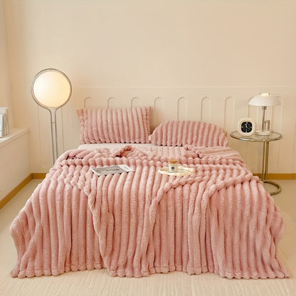 Luxury Rabbit Fur Throw Blanket | Zacht, warm en veelzijdig voor elke gelegenheid
