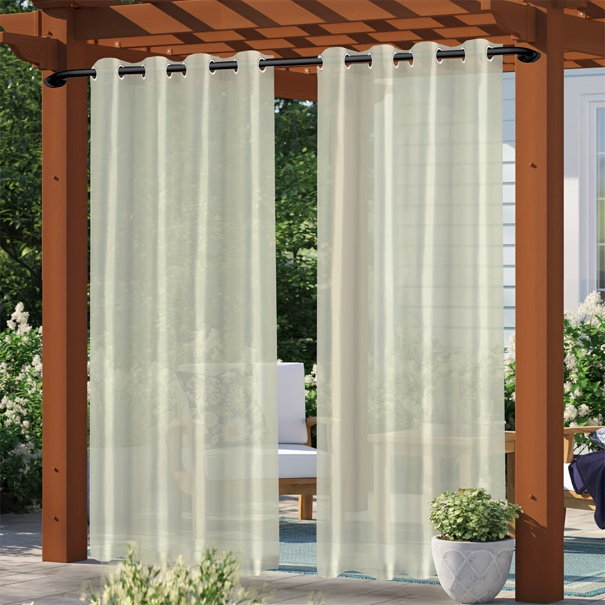 Elegant Sheer Curtains | Waterdicht en stijlvol voor elke ruimte