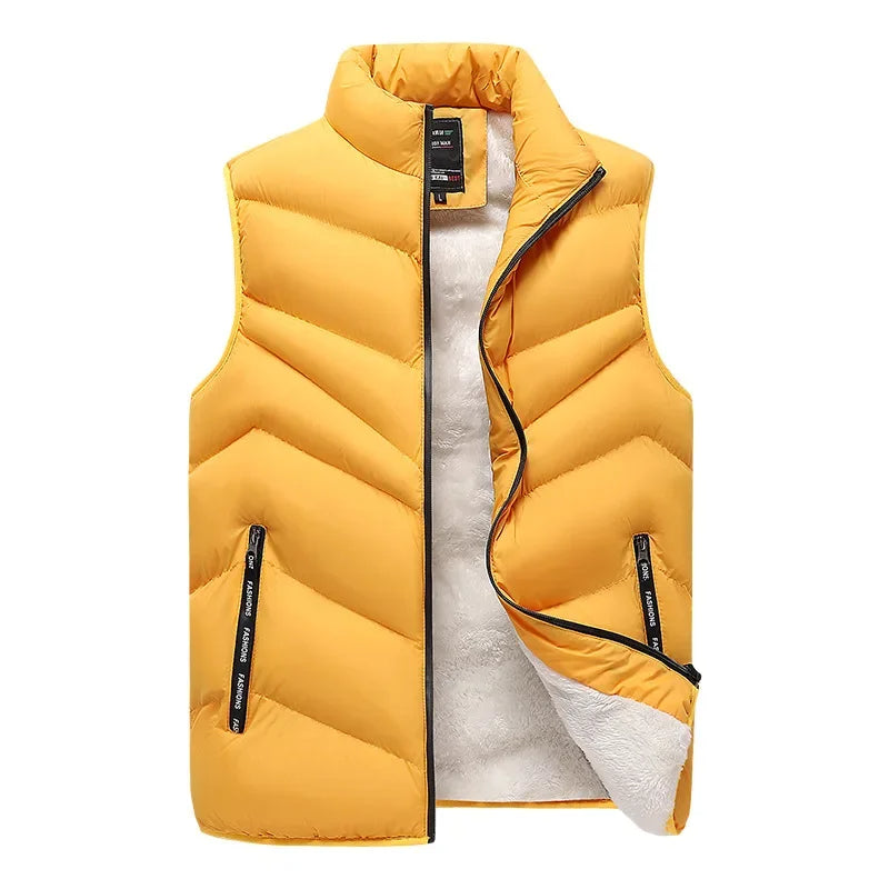 Cavell HerenBodywarmer | Groot warm fleecebodywarmer