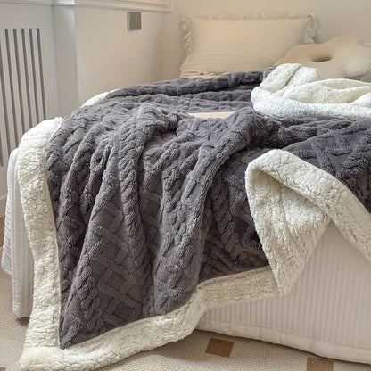 Chenille Fleece deken® - campor.nl