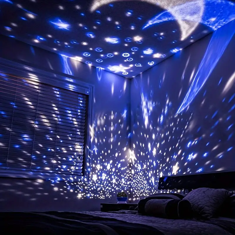 Twisty Sterren Projector Nachtlamp