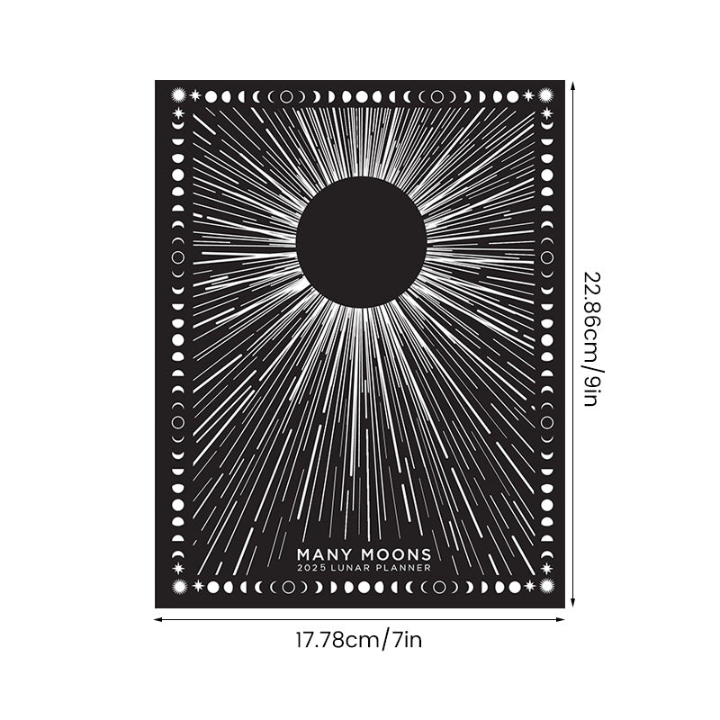 Many Moons Planner | Plan jouw 2025 volgens de maancyclus