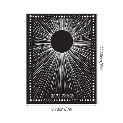 Many Moons Planner | Plan jouw 2025 volgens de maancyclus