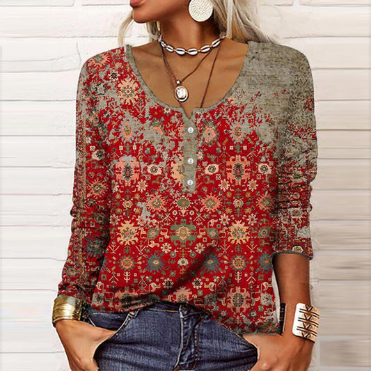 Elise | Stijlvolle Damestrui met Trendy Aztekenpatroon