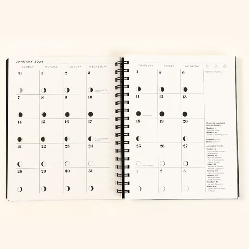 Many Moons Planner | Plan jouw 2025 volgens de maancyclus