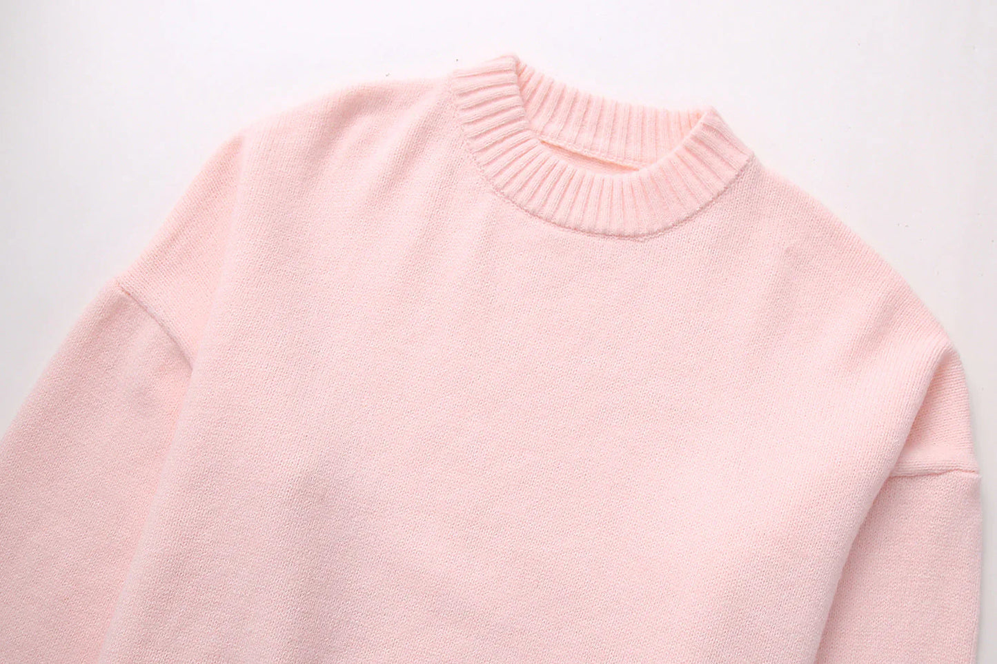 CozyChic - Dames trui met ronde hals