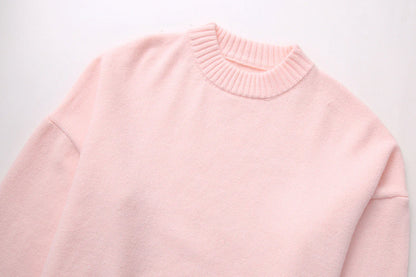 CozyChic - Dames trui met ronde hals