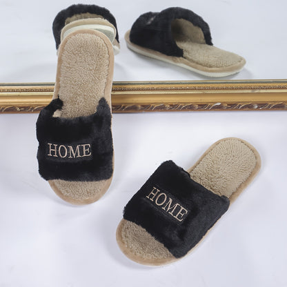 Emma | Dames Mode Pluche Thuis Slippers