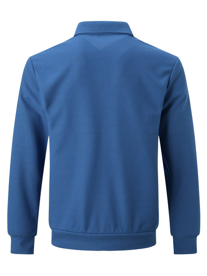 Ethan | Klassieke Track Jacket met Baseball Kraag voor Lente en Herfst