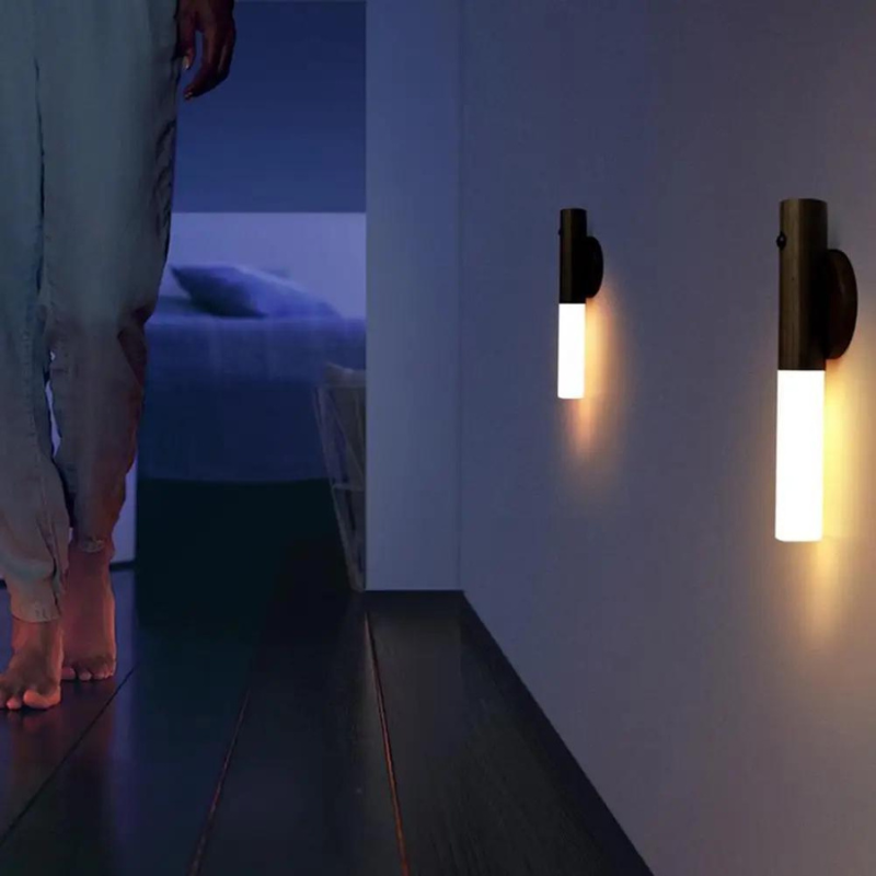 MiniTorch | Houten bewegingssensor lamp