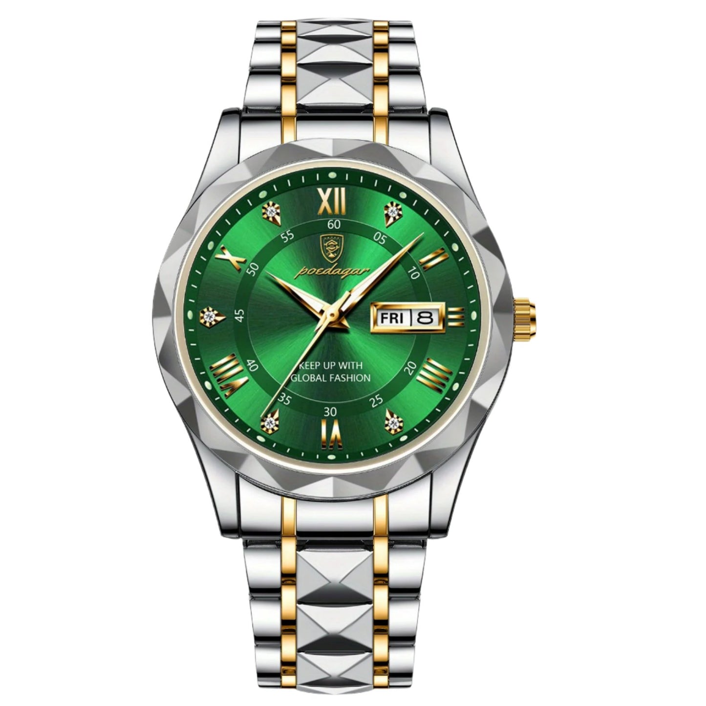 Alexander | Luxe Waterdicht Quartz Horloge met Kalender voor Heren