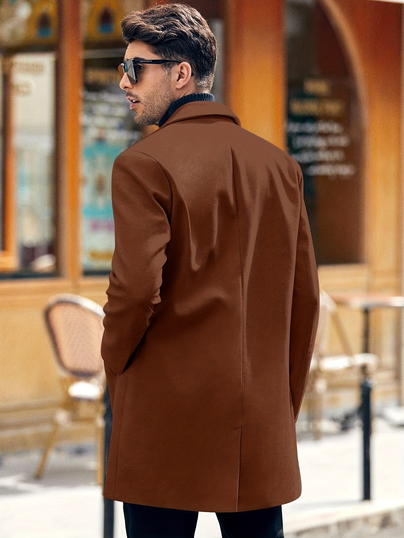 Henry | Retro Trenchcoat met Enkellaags Ontwerp voor Herfst en Winter