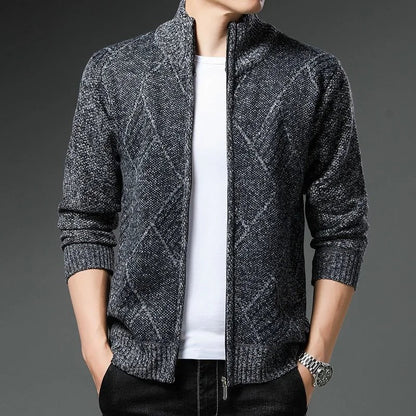Max StripeZip Vest | Trendy gestreept wintervest