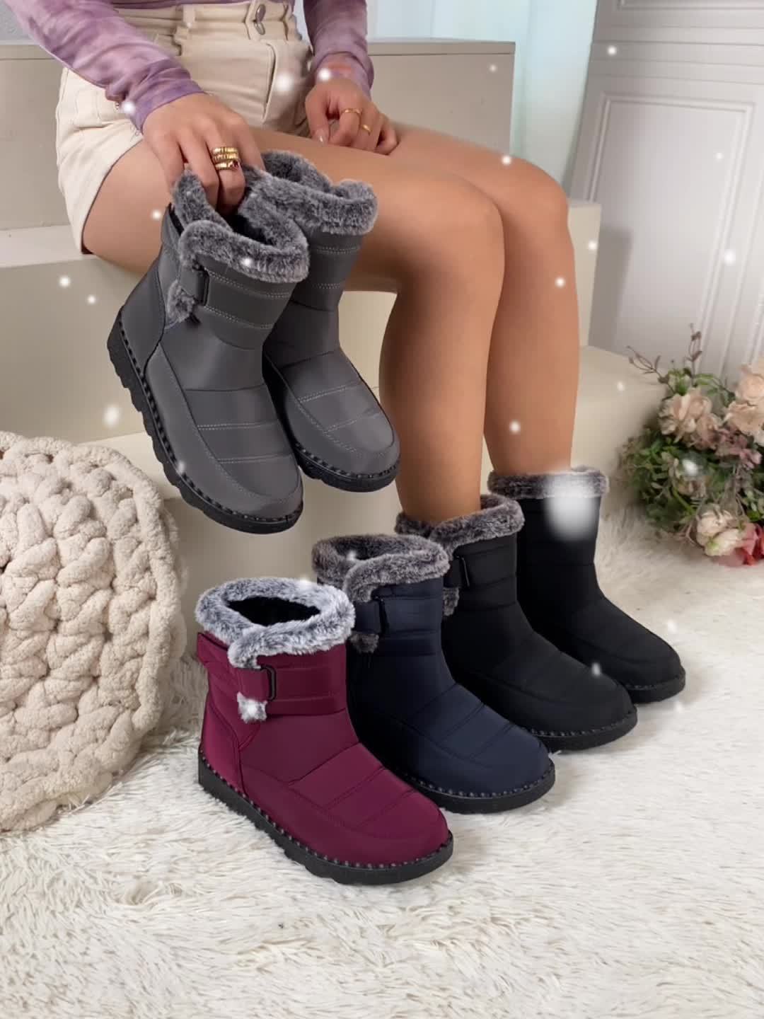 Sophie | Warme, comfortabele snowboots voor dames