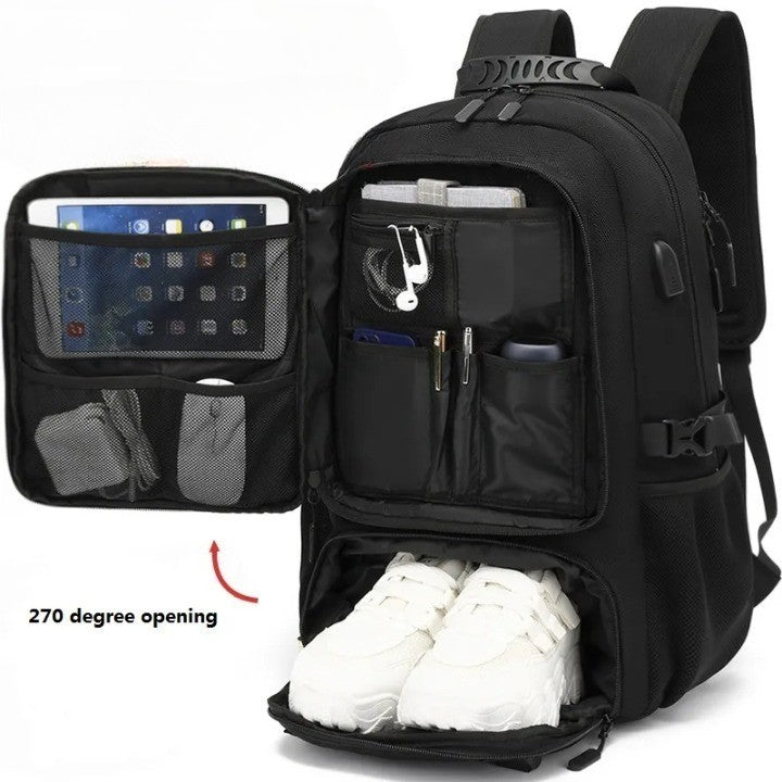 Tech Trek Pro 80L | Rugzak Met Usb-Aansluiting