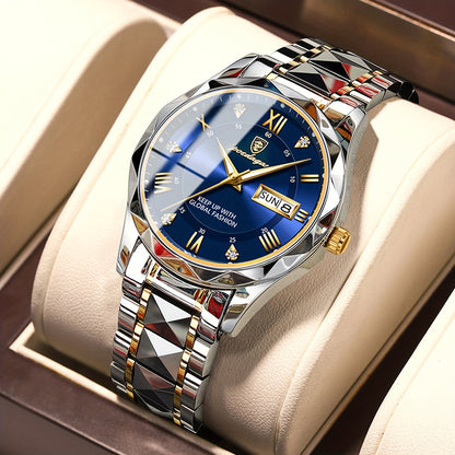 Alexander | Luxe Waterdicht Quartz Horloge met Kalender voor Heren