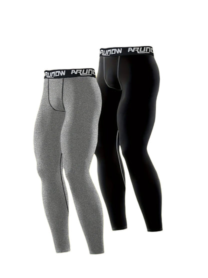 Arjan | 2-Pack Thermische Fleece-Leggings voor Heren – Warm en Comfortabel Twee-Delige Set
