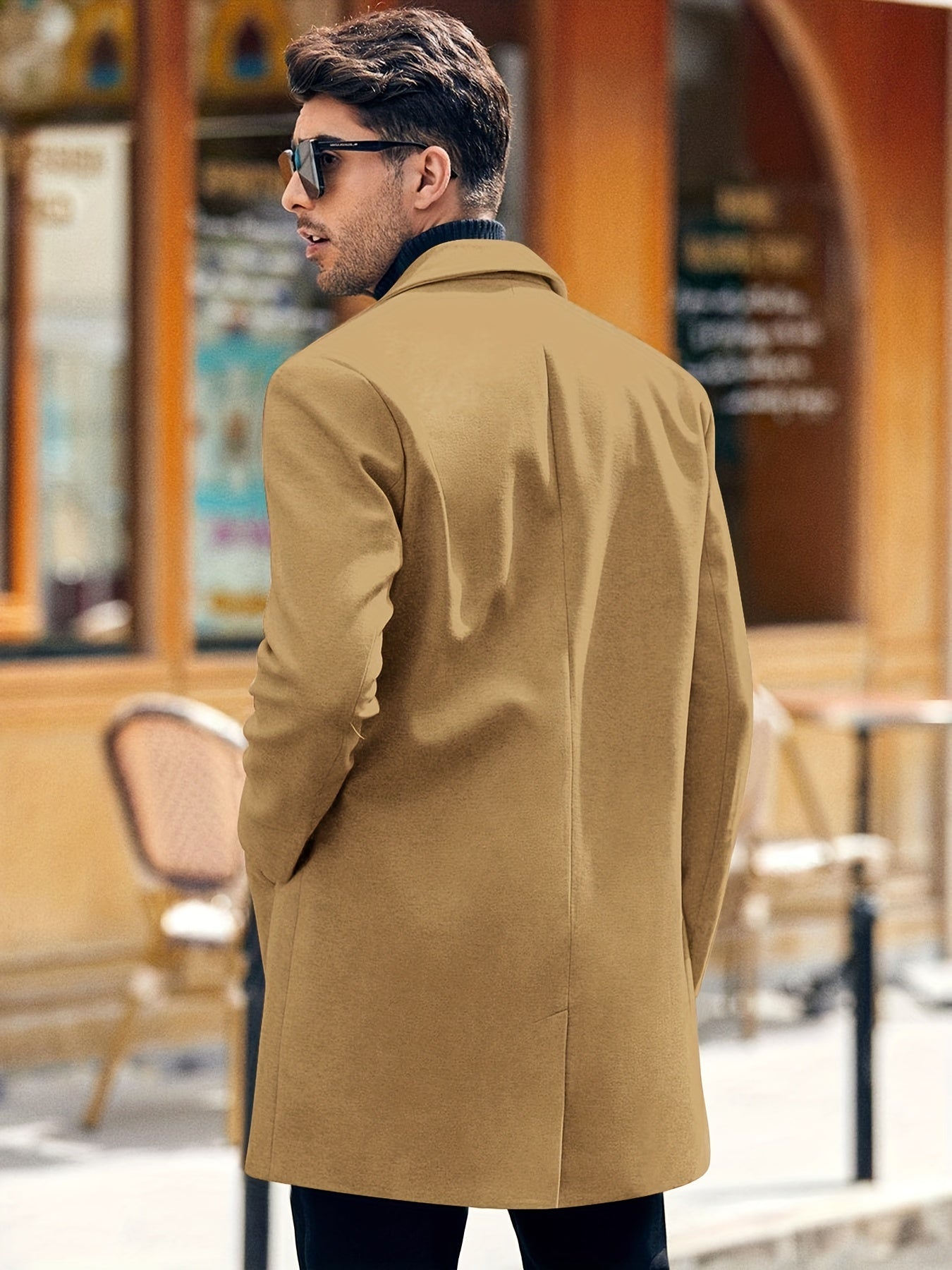 Henry | Retro Trenchcoat met Enkellaags Ontwerp voor Herfst en Winter