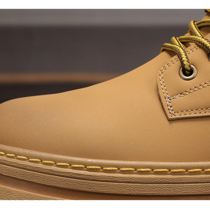 EldBoot - Heren Boots met Gewatteerde Kraag en Antislip Profielzool