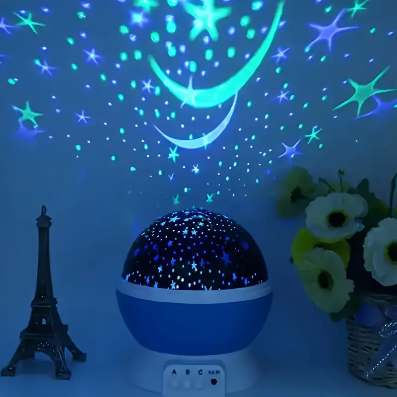 Twisty Sterren Projector Nachtlamp