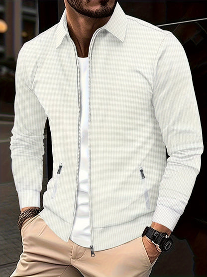 Ethan | Klassieke Track Jacket met Baseball Kraag voor Lente en Herfst