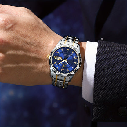 Alexander | Luxe Waterdicht Quartz Horloge met Kalender voor Heren