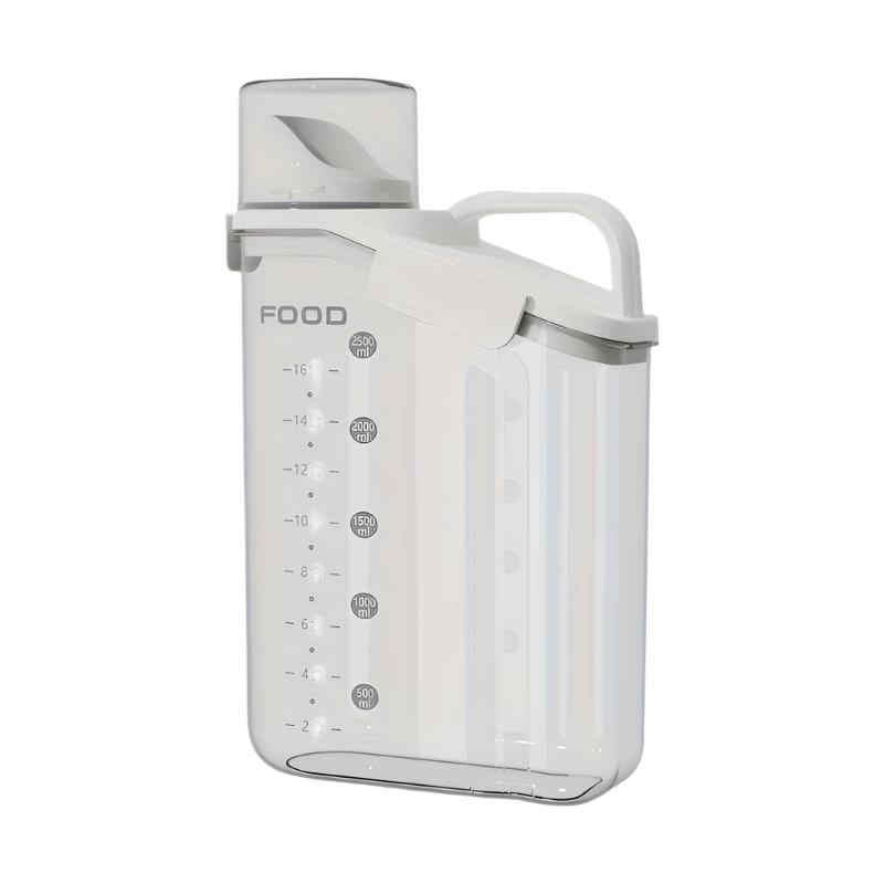 Pet Food Storage Bucket | Vochtbestendig met maatbeker voor eenvoudig voeren