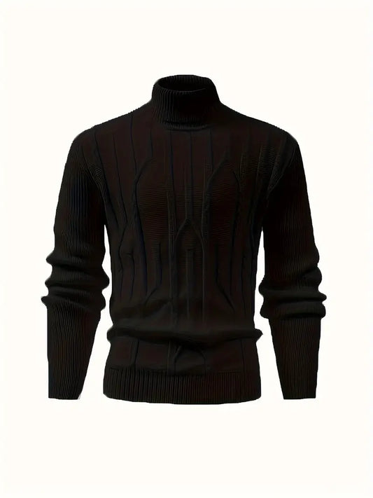 Liam | Retro Gebreide Pullover met Kap voor Herfst en Winter