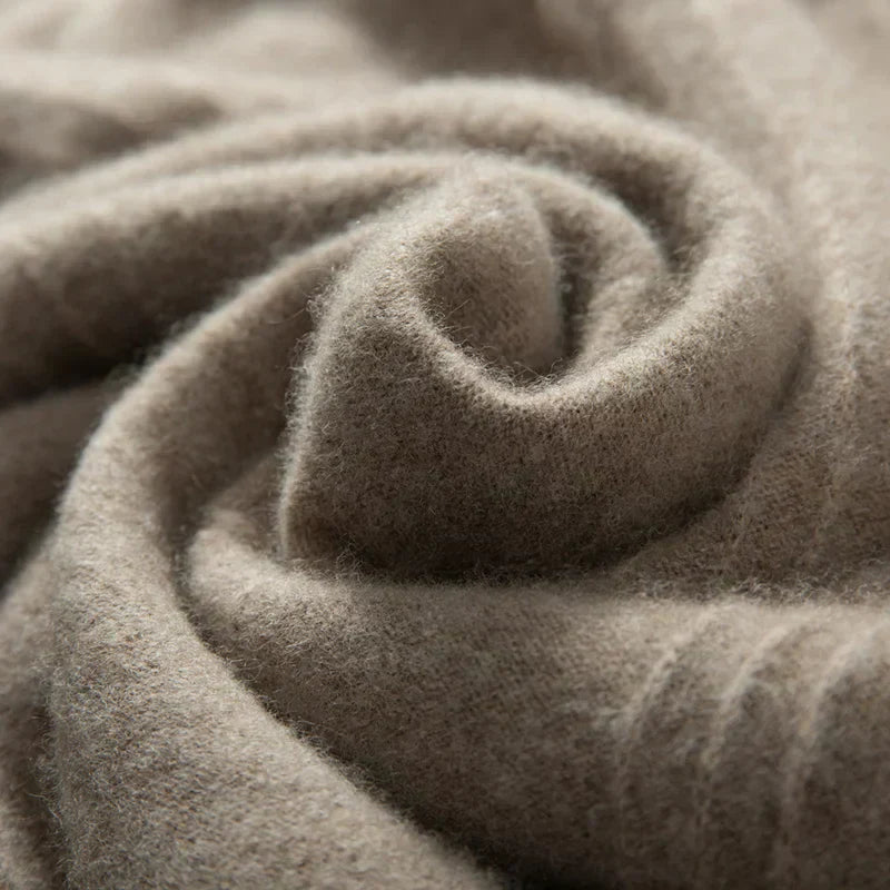 Logan | Warme Casual Herentrui met Halve Rits voor Comfort en Stijl