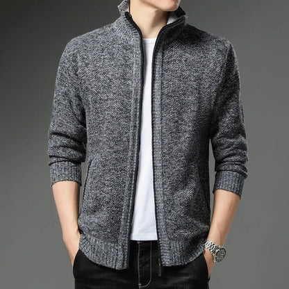 Max StripeZip Vest | Trendy gestreept wintervest