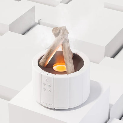 ZenFlame | kalmerende Vlam Diffuser met LED Verlichting