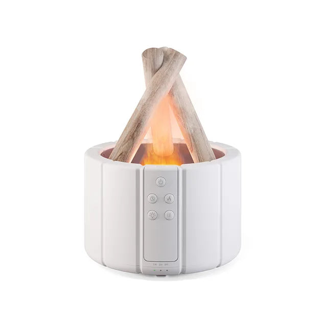 ZenFlame | kalmerende Vlam Diffuser met LED Verlichting