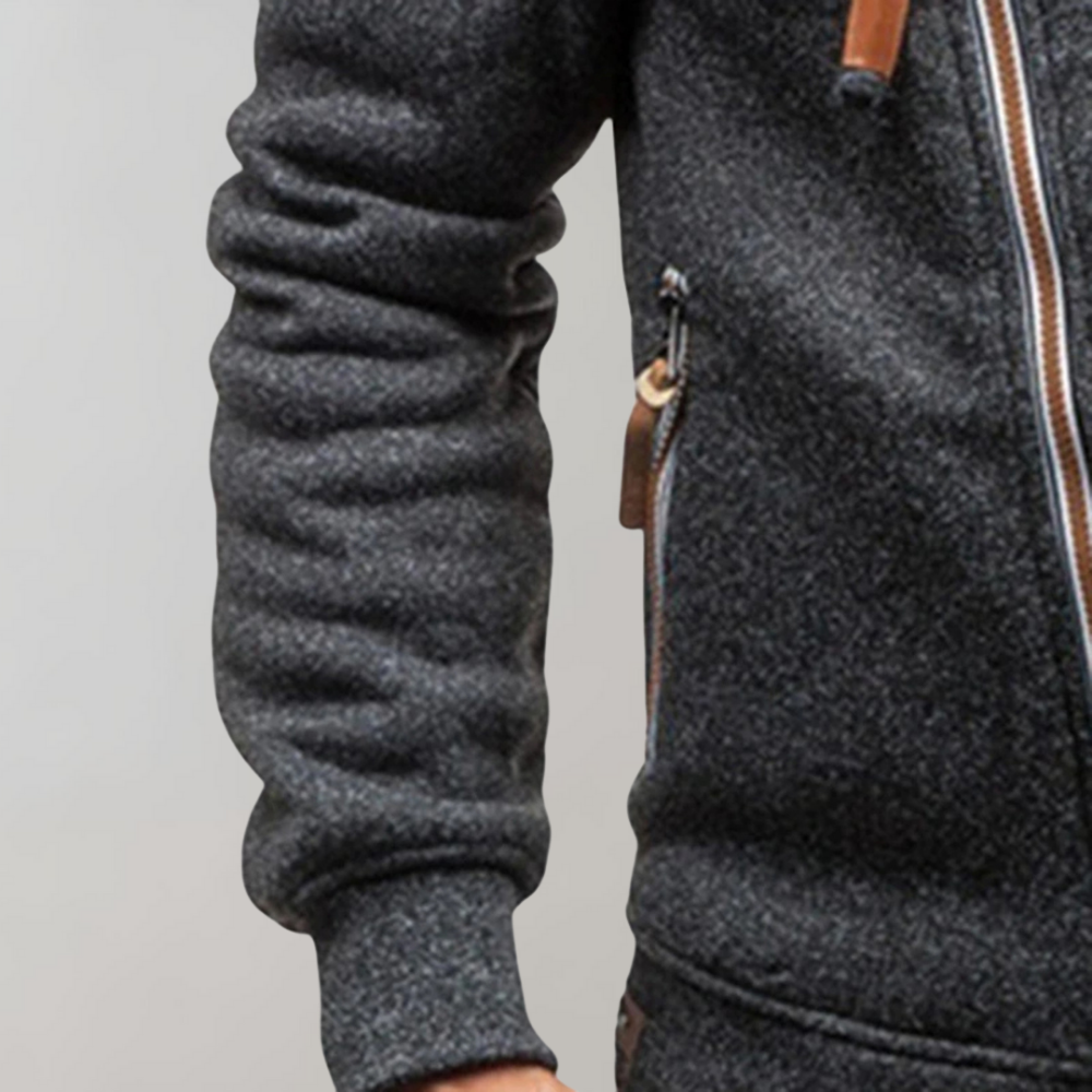 Liam | Comfortabele Hoodie met Stijlvolle Rits
