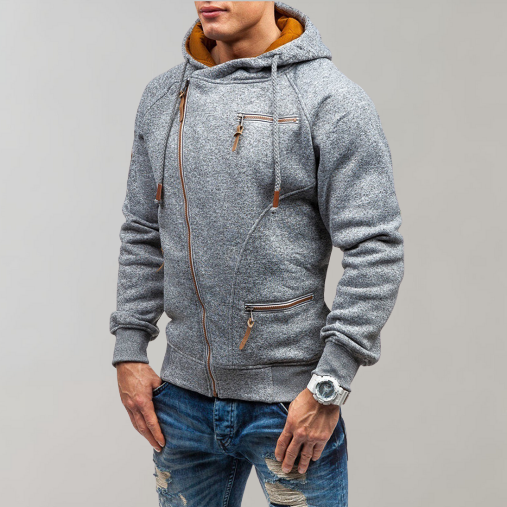 Liam | Comfortabele Hoodie met Stijlvolle Rits